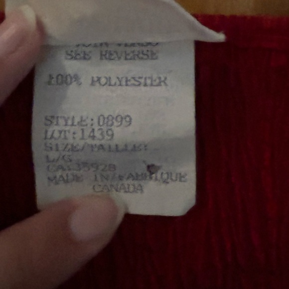 Vintage Dreamwear Red Slip Dress/Night Gown - Picture 3 of 10